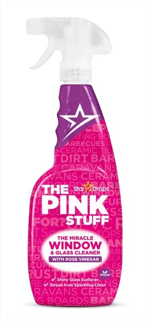The Pink Stuff The Miracle Window&Glass Cleaner with Rose Vinegar 750 ml