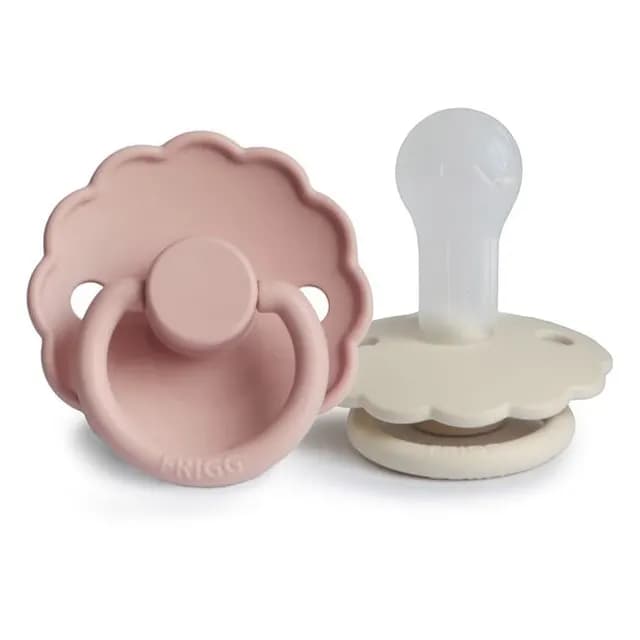 FRIGG Daisy Silikon Strl 2 Blush/Cream 2-pack