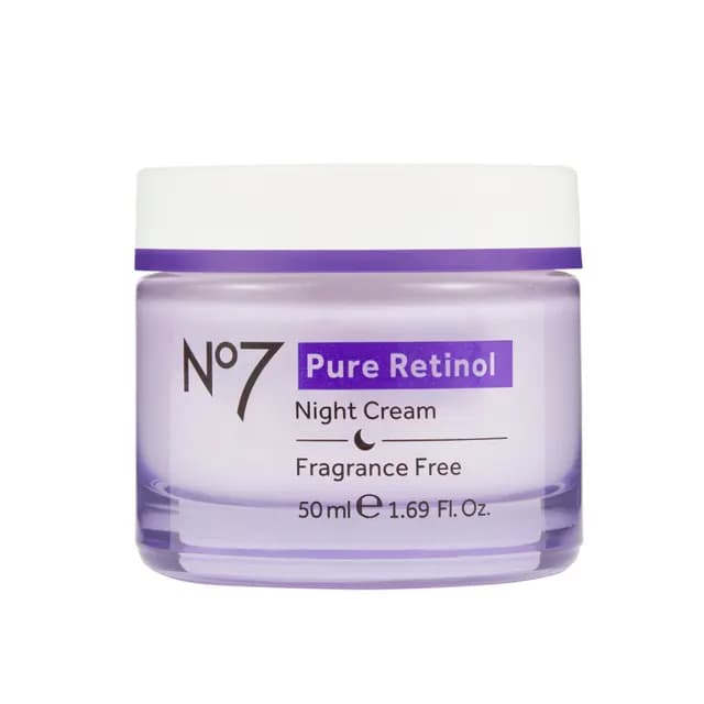No7 Pure Retinol Night Repair Cream 50 ml