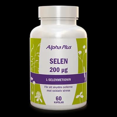 Alpha Plus Selen 200 µg 60 kapslar