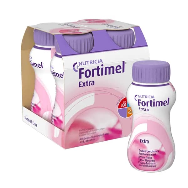 Fortimel Extra Jordgubb 4 x 200 ml