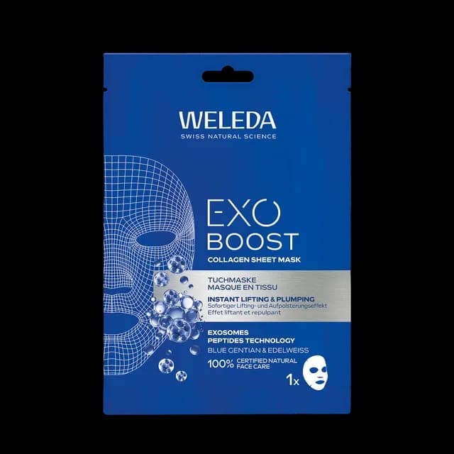 Weleda Exo Boost Collagen Sheet Mask 20 ml