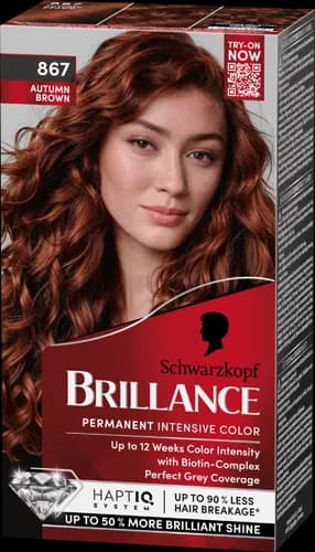 Schwarzkopf Brillance 867 Autumn Brown