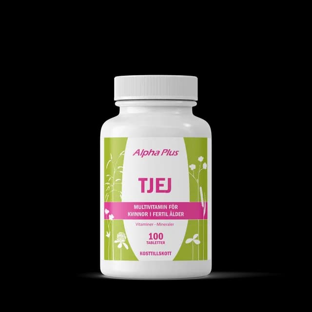 Alpha Plus Tjej 100 tabletter