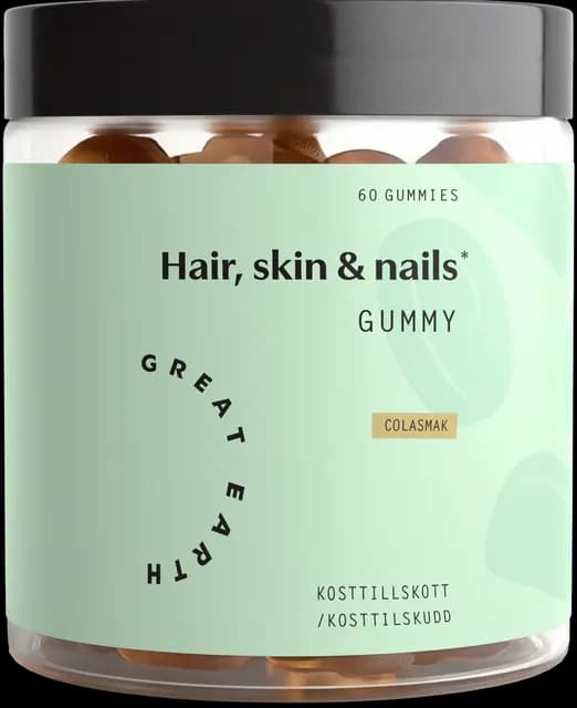 Great Earth Hair, Skin & Nails Gummy 60 gummies