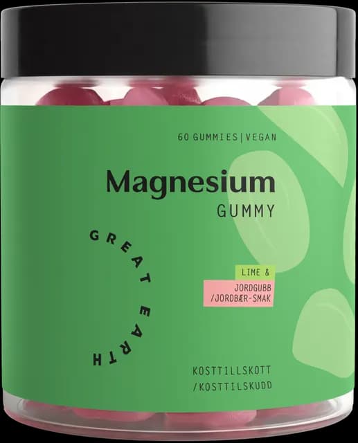 Great Earth Magnesium Gummy 60 gummies