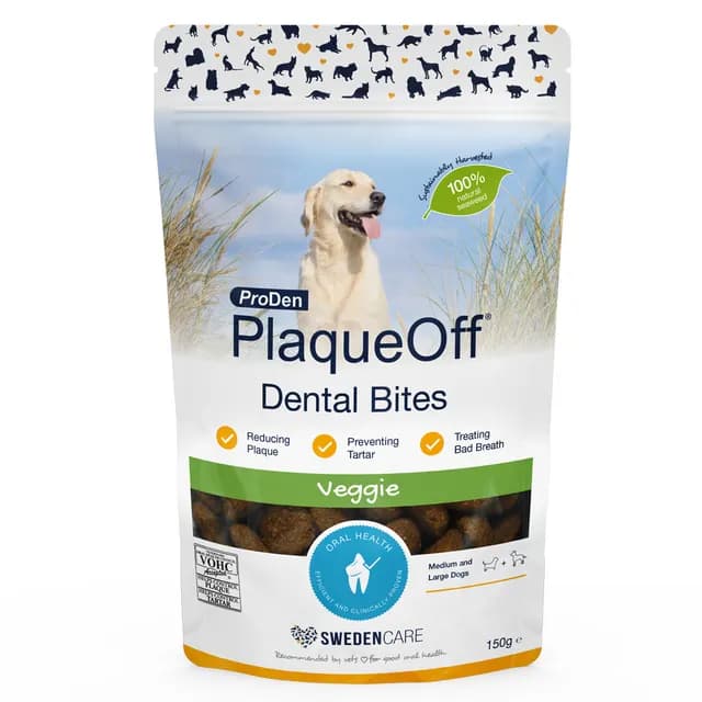 Swedencare PlaqueOff Dental Bites 150 g