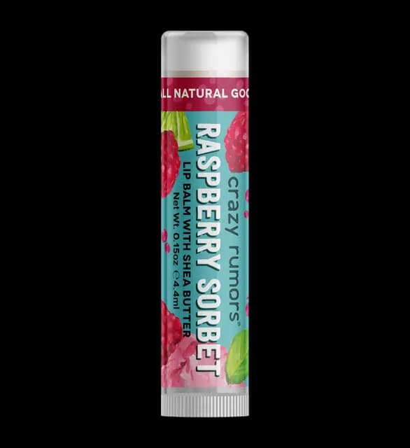 Crazy Rumors Raspberry Sorbet Lip Balm