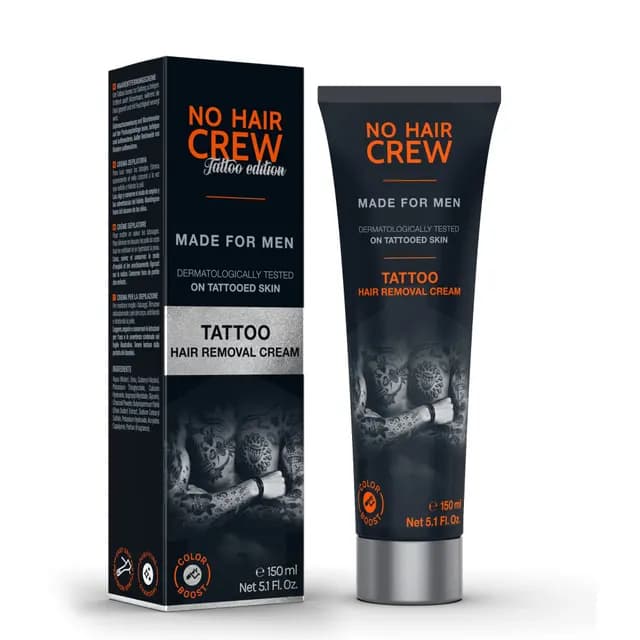 No Hair Crew Tattoo Hair Removal Cream 150 ml