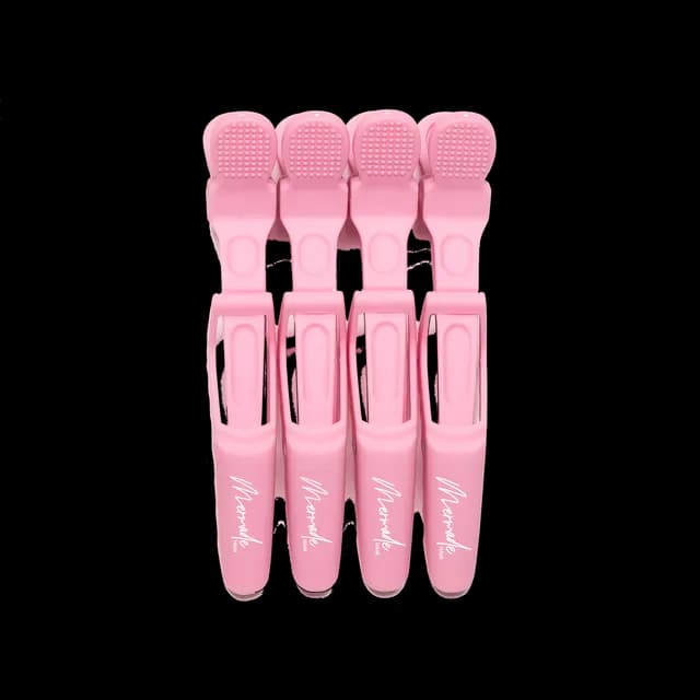Mermade Hair Grip Clips Pink