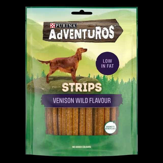 Purina AdVENTuROS Strips Venison 90 g