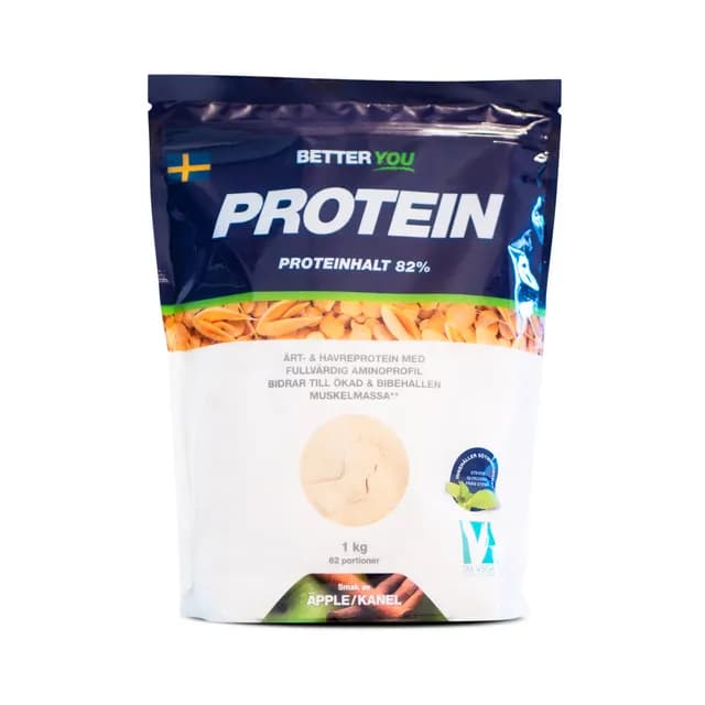 Better You Ärt & Havreprotein Äpple & Kanel 1 kg