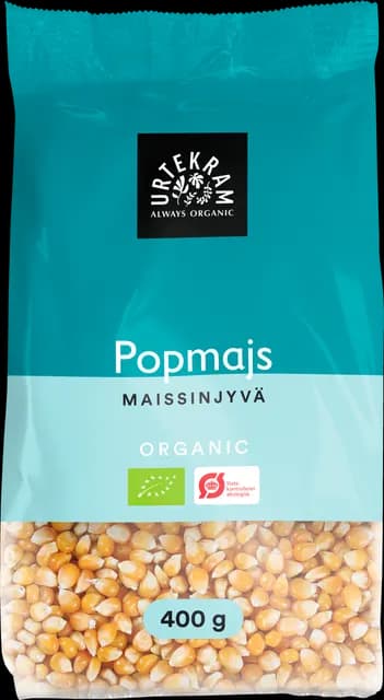 Urtekram Popcornmajs Eko 400 g