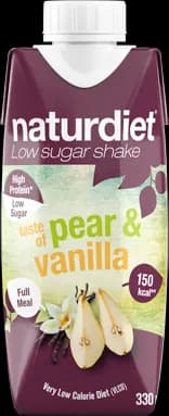 Naturdiet Shake Pear Vanilla 330 ml