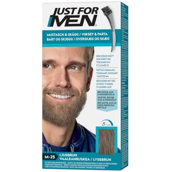 Just For Men Moustache & Beard Light Brown 55 g