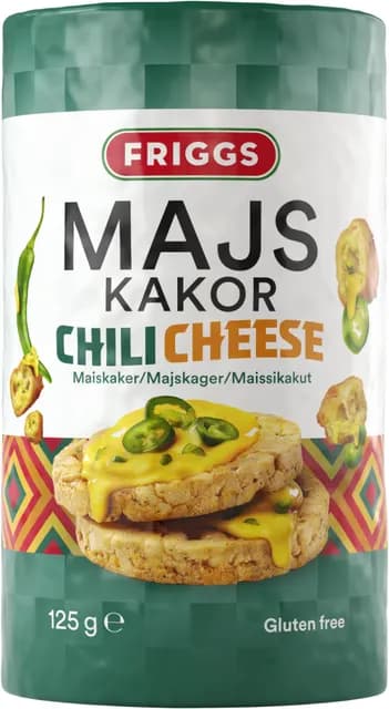 Friggs Majskakor Chilicheese 125 g