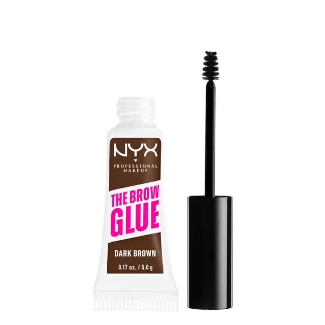 NYX Professional Makeup The Brow Glue Instant Brow Styler 04 Dark Brown 5 g