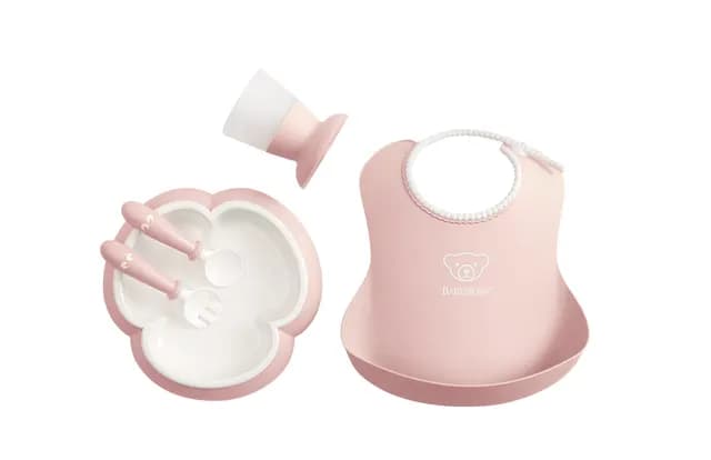 BabyBjörn Middagsset 5 delar Rosa