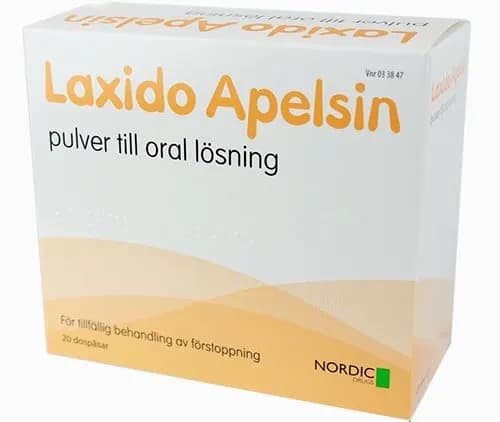Laxido Apelsin, pulver till oral lösning 20 st