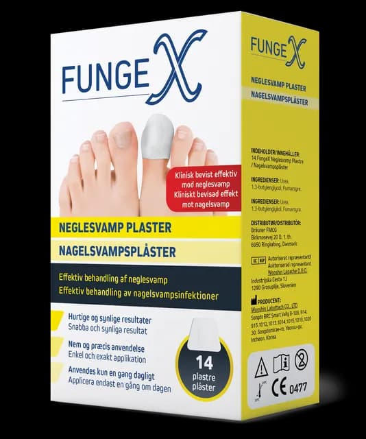 Funge X Plåster mot Nagelsvamp 14 st