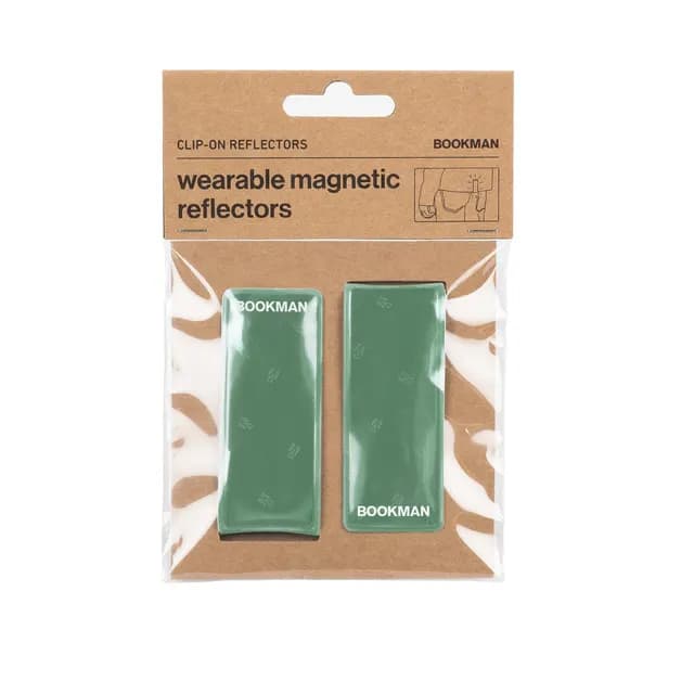 Bookman Urban Visibility Clip-on Reflectors Green