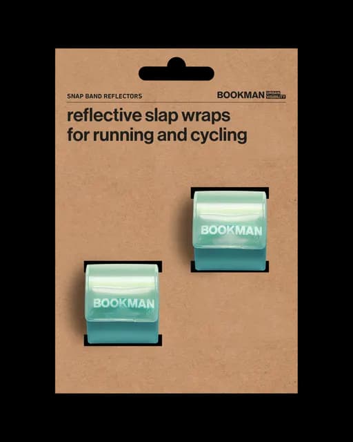 Bookman Urban Visibility Snap Band Reflectors Mint