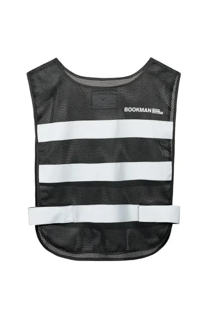 Bookman Urban Visibility Reflective Vest Black M/L