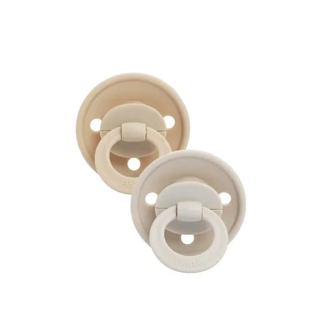 Elodie Binky Bundle Nyfödd Latex Pure Khaki 2-pack