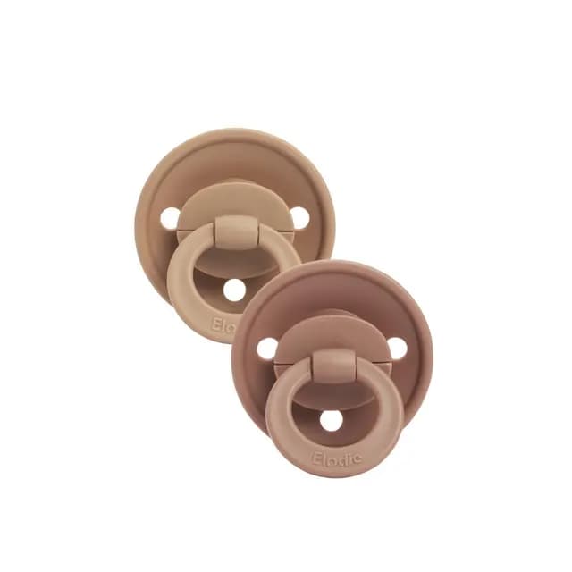 Elodie Binky Bundle Silikon Soft Terracotta +3m 2-pack