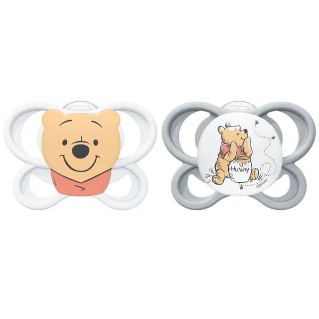 NUK Perfect Match Air Silicone 0-6M Winnie the Pooh 2-pack