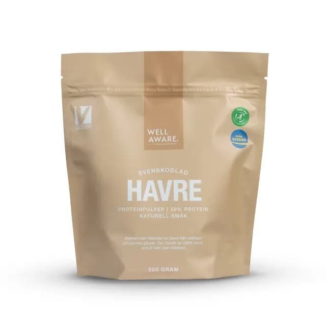 WellAware Svenskt Havre Protein 500 g
