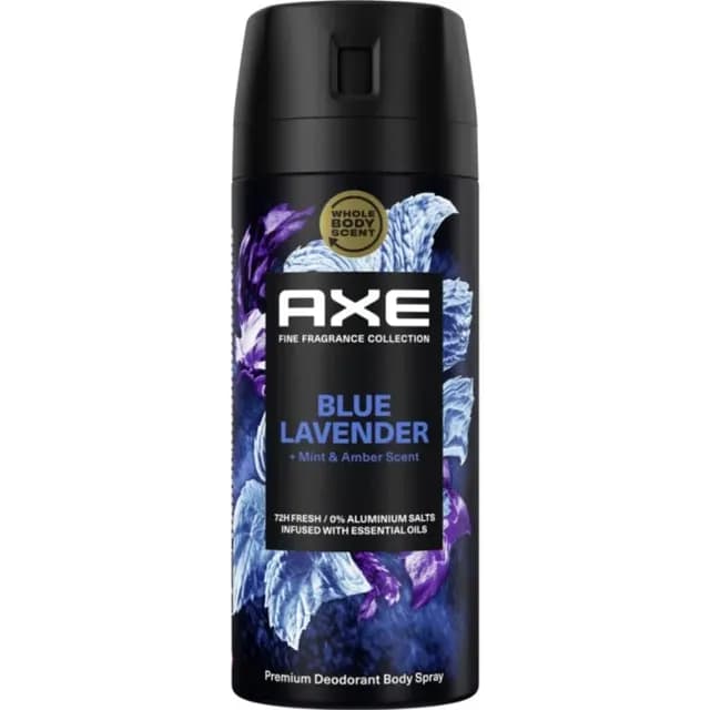 AXE 72h Fine Fragrance Blue Lavender Deodorant Bodyspray 150 ml
