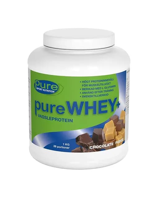 pure WHEY+ Chocolate Fudge 1000 g