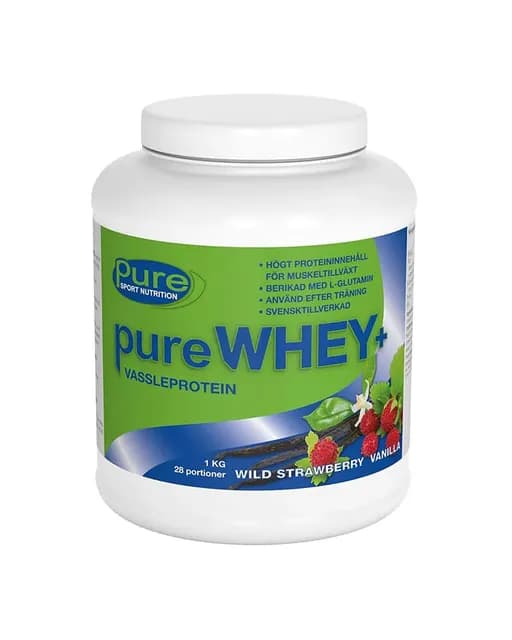 pure WHEY+ Wild Strawberry Vanilla 1000 g