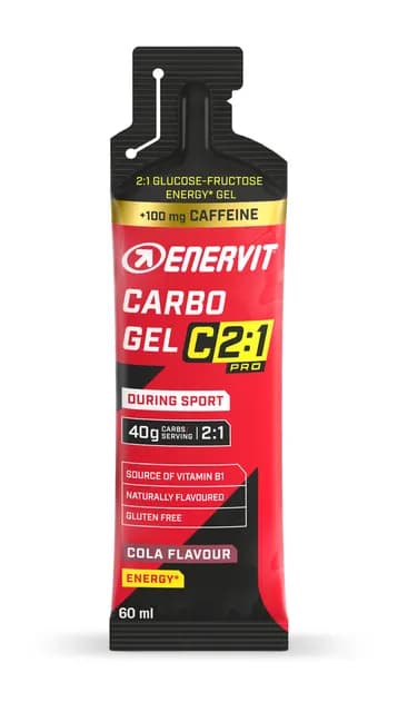 Enervit C2:1 Carbo Gel Cola Caffeine 60 ml