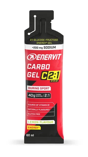 Enervit C2:1 Carbo Gel Lemon Sodium 60 ml
