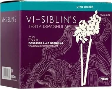 Vi-Siblin S, granulat i dospåse 880 mg/g 50 st