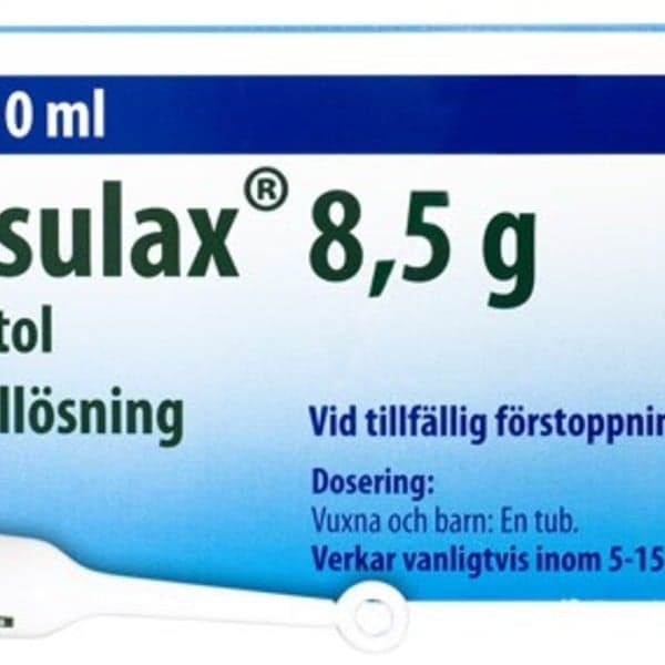 Resulax, rektallösning 8,5 g 50 st
