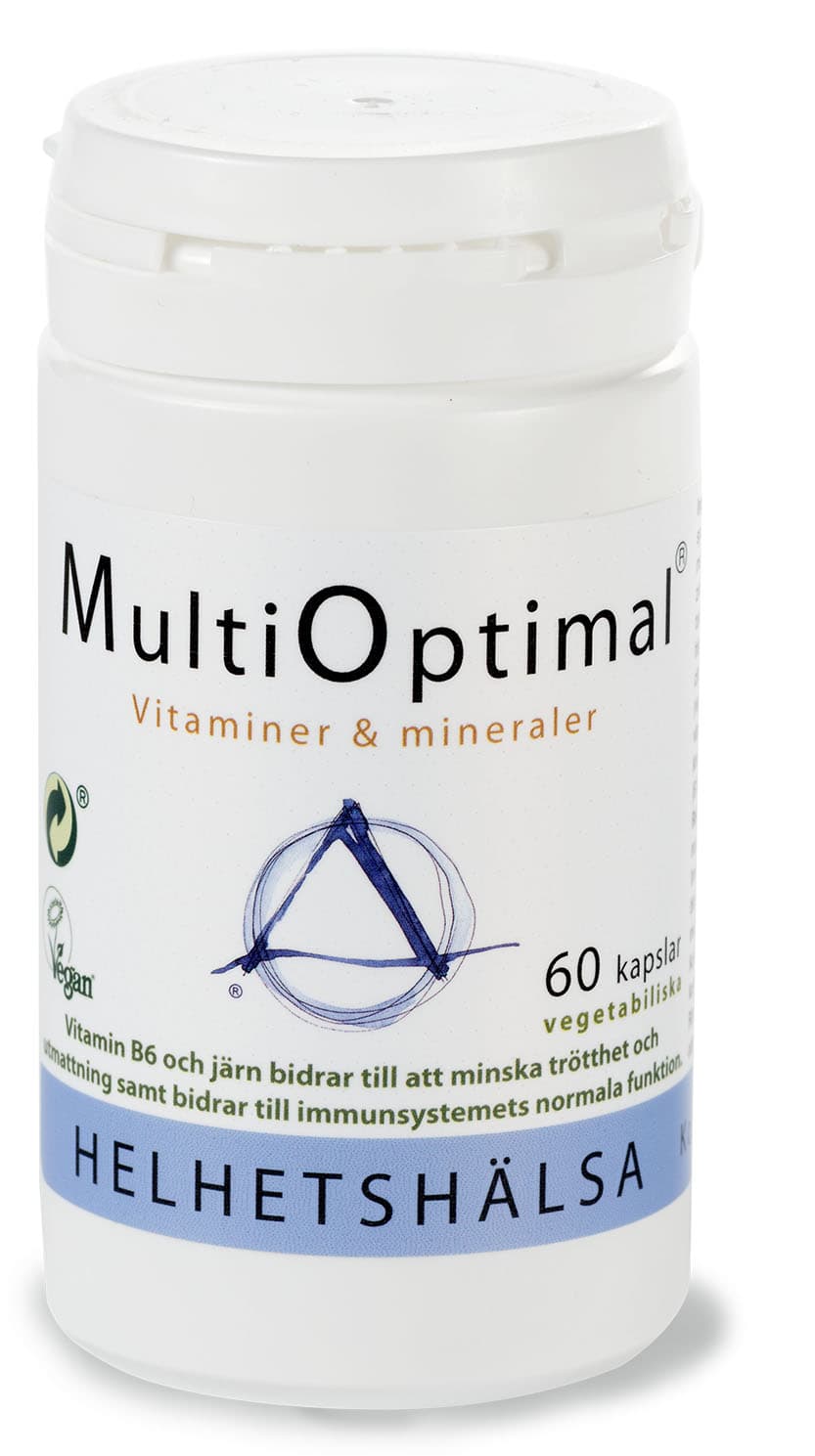 Helhetshälsa MultiOptimal Multivitamin 60 kapslar