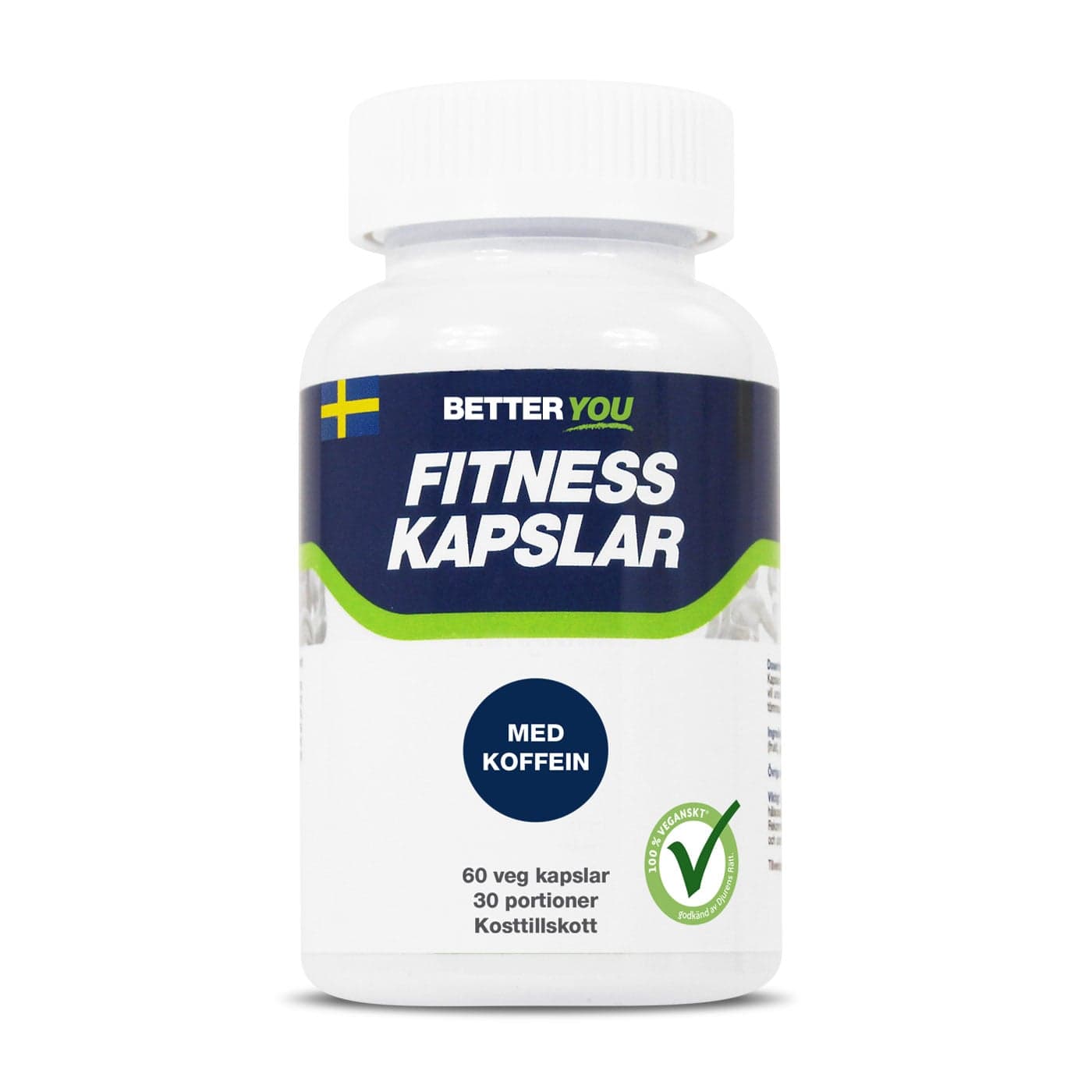 Better You Fitness Kapslar med koffein 60 kaps
