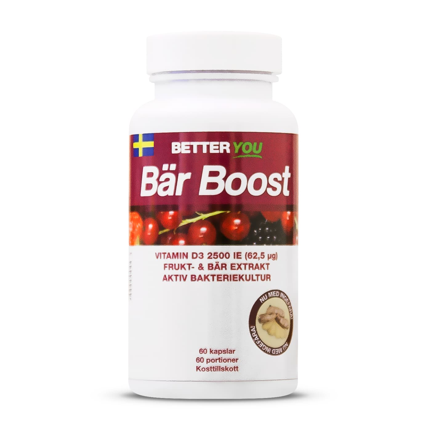 Better You Bär Boost Kapslar 60 kaps