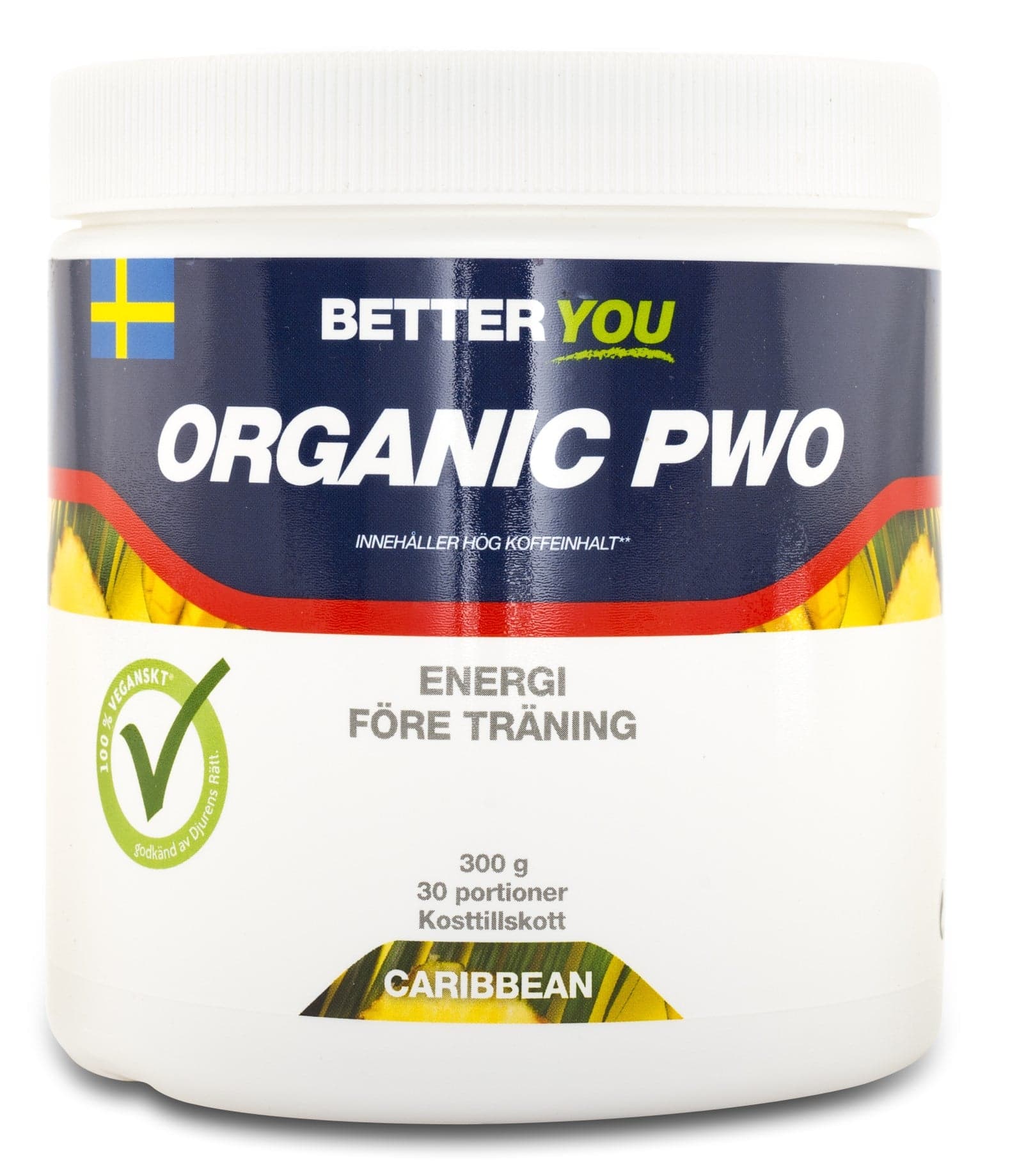 Better You Organic PWO 300g Carribean