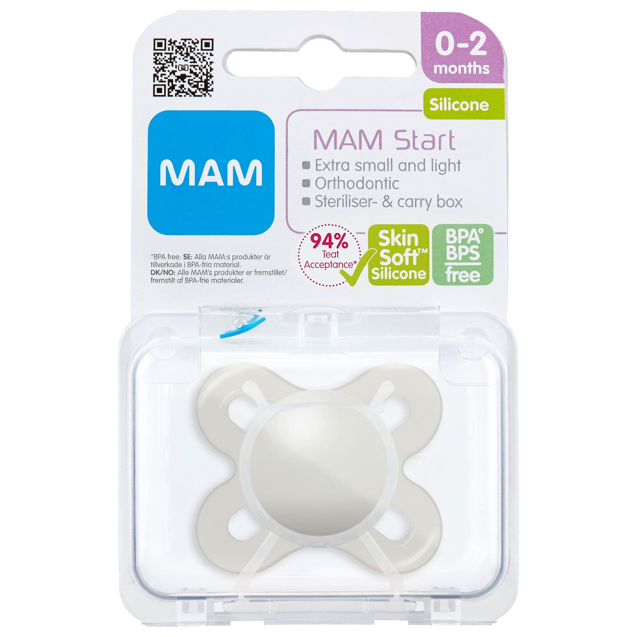 MAM Start Neutral 0-2m 1-pack - produktbild 2