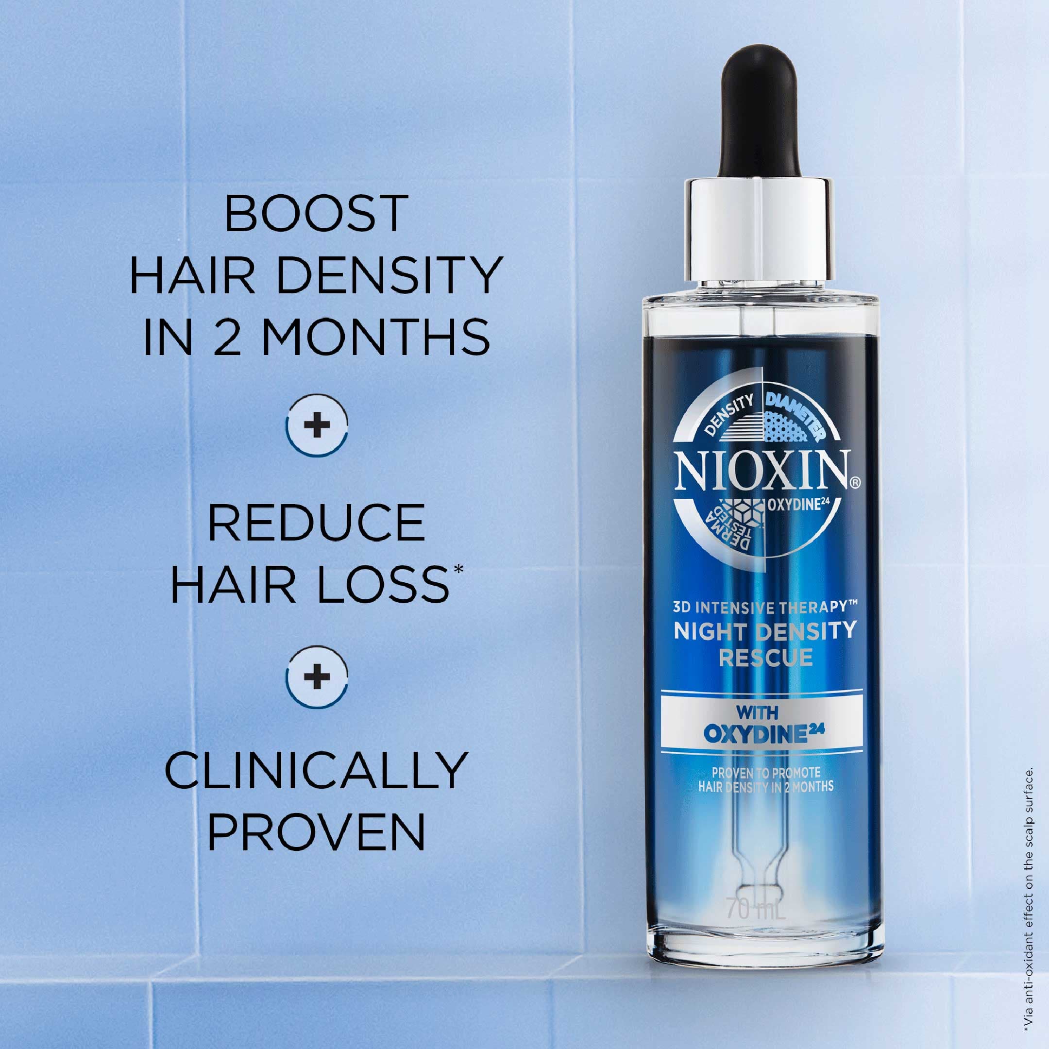 Nioxin Night Density Rescue Intensive Treatment 70 ml - produktbild 3