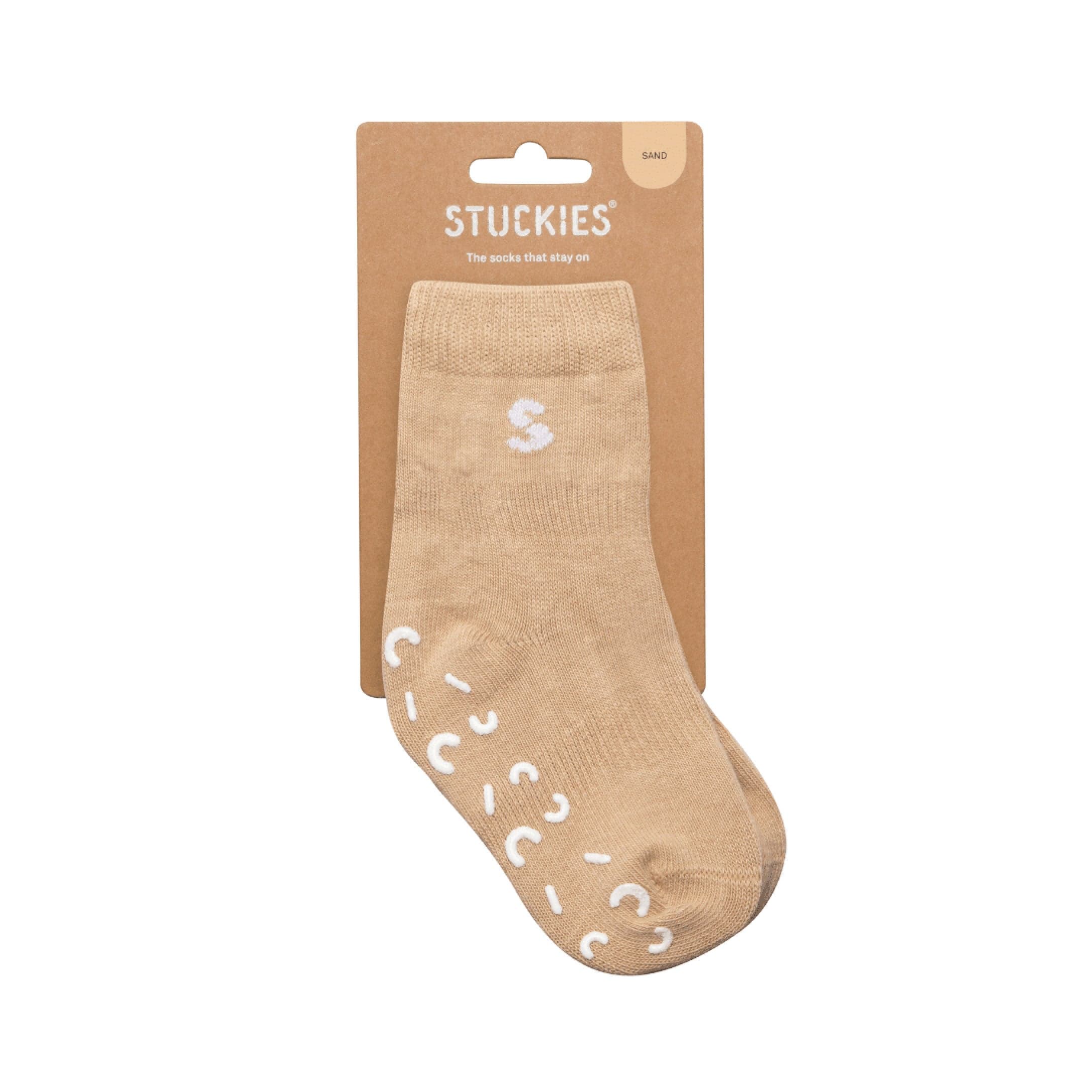 Stuckies Strumpor Sand 22/24 2-3 år