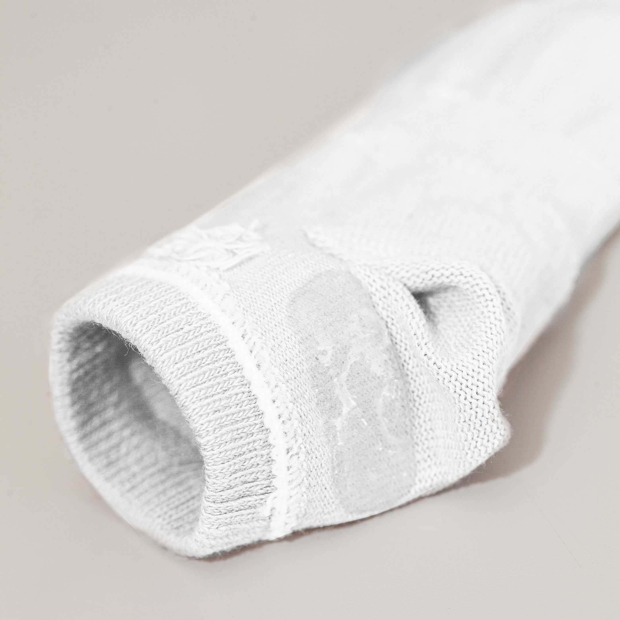 Stuckies Sneaker socks White 19/21 1-2 år - produktbild 2