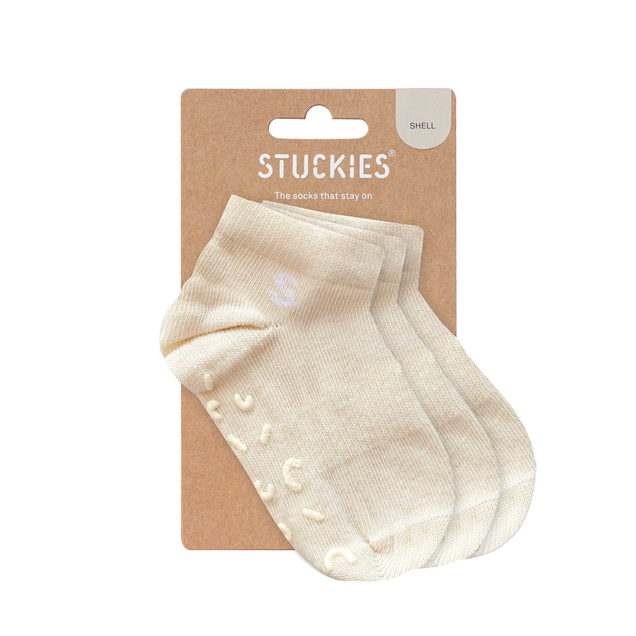 Stuckies Sneaker socks Shell 22/24 2-3 år