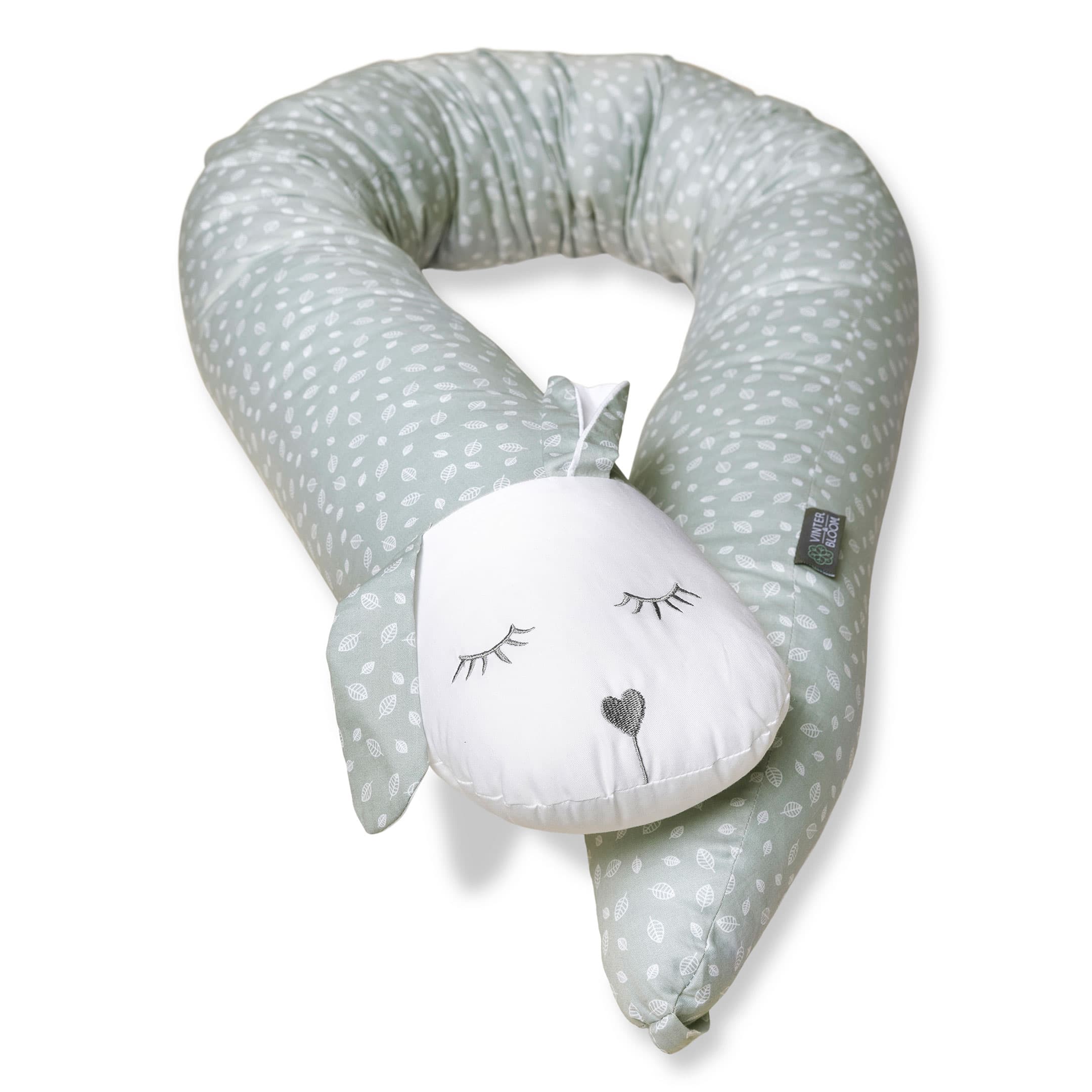Vinter & Bloom Nordic Leaf Bumper Buddy Mild Green
