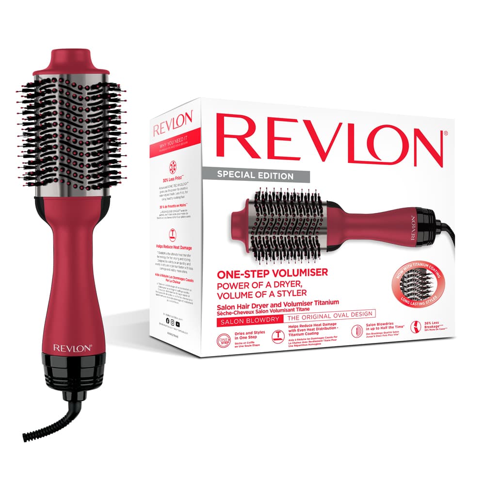 Revlon One-Step Hair Dryer and Volumiser Titanium Pro Collection 3