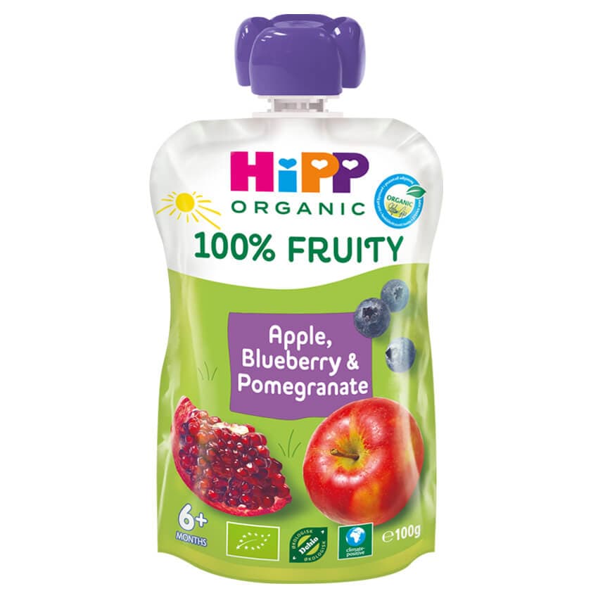 Hippis Äpple/Blåbär/Granatäpple 6m 100g